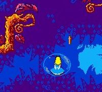 une photo d'Ã©cran de Alice in Wonderland sur Nintendo Game Boy Color